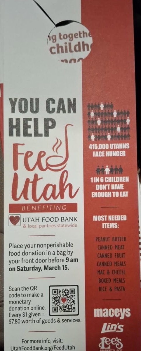 Food Drive Flyer